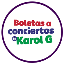 Boletas a Karol G conciertos